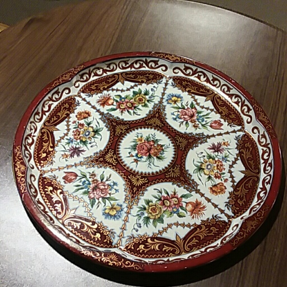 Daher Decorated Ware Dining Tin Tray Poshmark